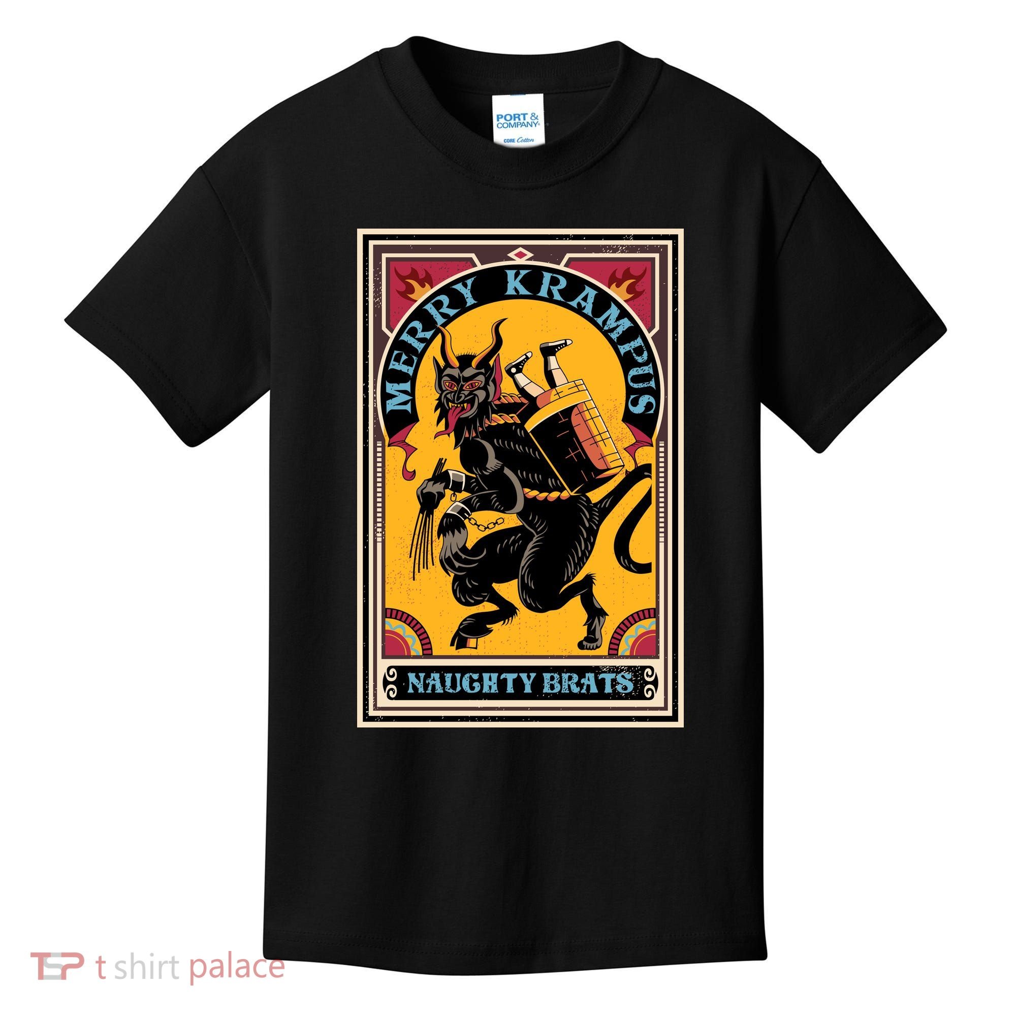 MERRY KRAMPUS Kids T-Shirt