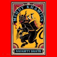 MERRY KRAMPUS Santa Hat thumb 1