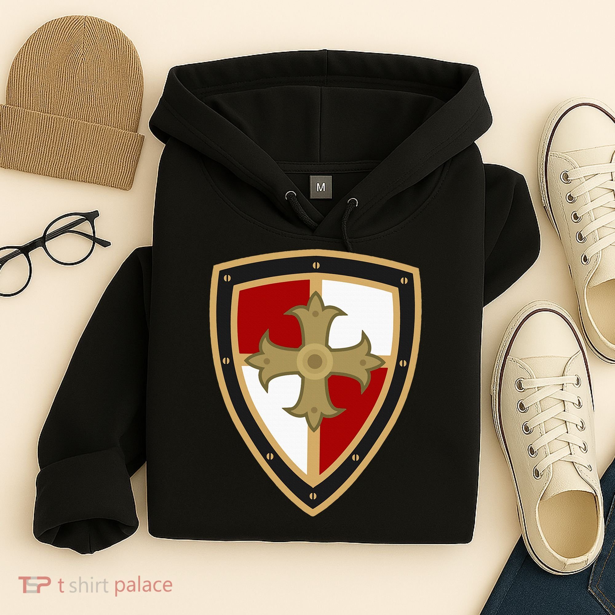 Medieval Knight Medieval Renaissance Tunic Hoodie
