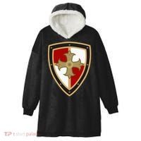 Medieval Knight Medieval Renaissance Tunic Hooded Wearable Blanket thumb 0
