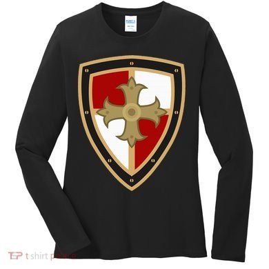 Medieval Knight Medieval Renaissance Tunic Women's Long Sleeve Shirt