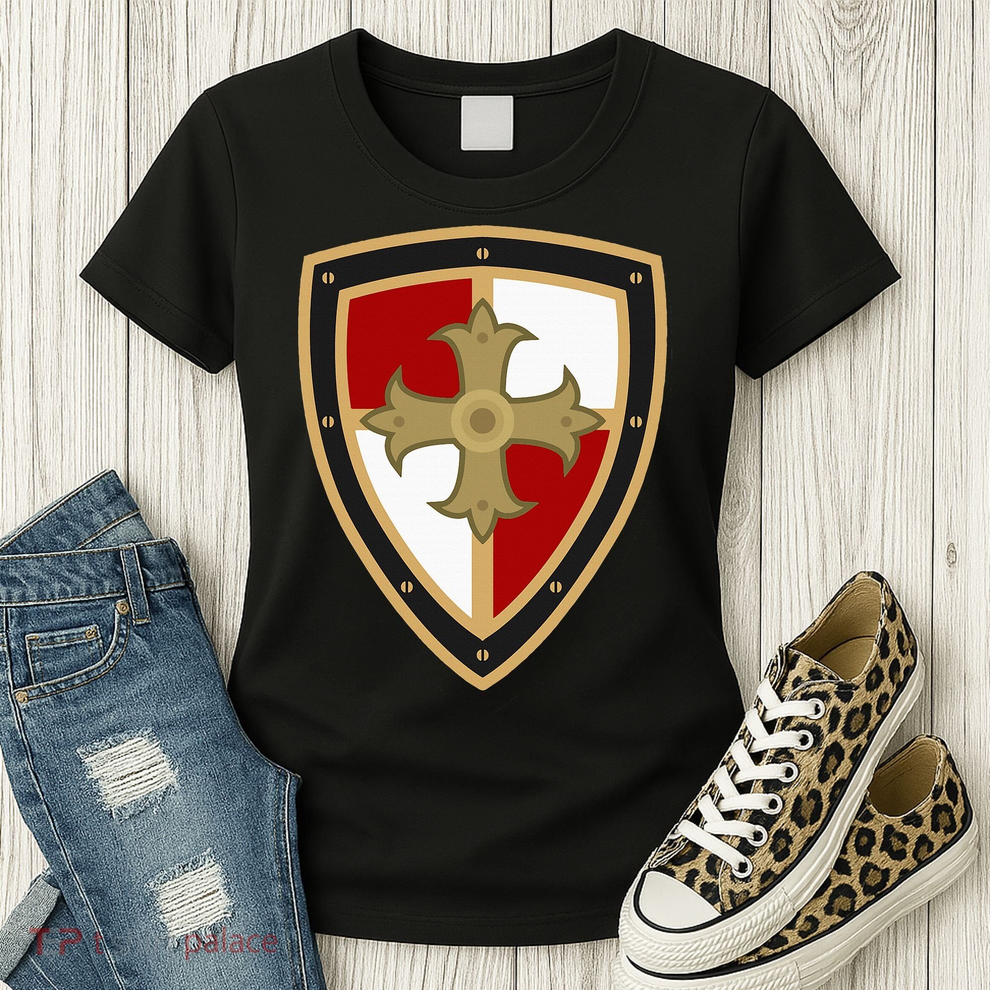 Medieval Knight Medieval Renaissance Tunic Women's T-Shirt