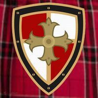Medieval Knight Medieval Renaissance Tunic Men's Flannel Plaid Pajama Pants thumb 2