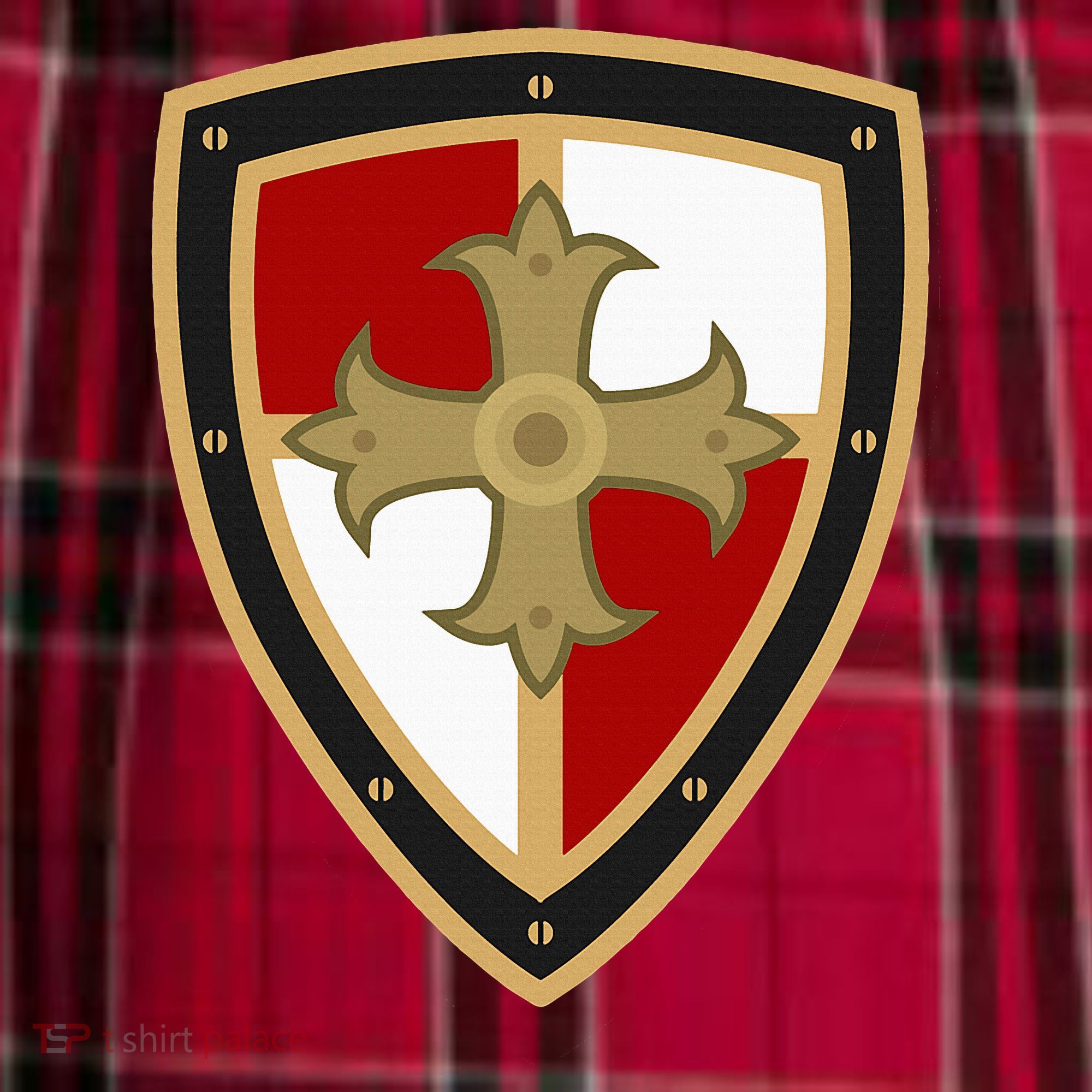 Medieval Knight Medieval Renaissance Tunic Men's Flannel Plaid Pajama Pants