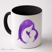 Mother Kissing Newborn Baby Cute Gift Coffee Mug thumb 0