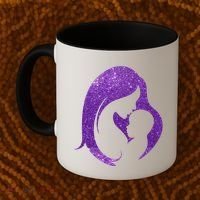 Mother Kissing Newborn Baby Cute Gift Coffee Mug thumb 2