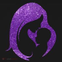 Mother Kissing Newborn Baby Cute Gift Women's Hoodie thumb 2