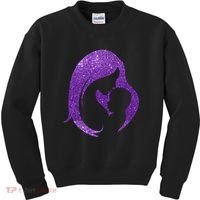 Mother Kissing Newborn Baby Cute Gift Kids Sweatshirt thumb 0