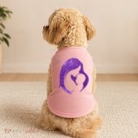 Mother Kissing Newborn Baby Cute Gift Doggie Tank thumb 2