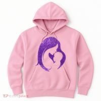 Mother Kissing Newborn Baby Cute Gift Hoodie thumb 0
