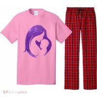 Mother Kissing Newborn Baby Cute Gift Pajama Set thumb 0