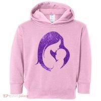 Mother Kissing Newborn Baby Cute Gift Toddler Hoodie thumb 0
