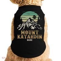 Mount Katahdin National Park Merchandise Hiking Mt Katahdin Doggie Tank thumb 0