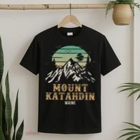 Mount Katahdin National Park Merchandise Hiking Mt Katahdin T-Shirt thumb 2