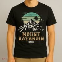 Mount Katahdin National Park Merchandise Hiking Mt Katahdin T-Shirt thumb 3