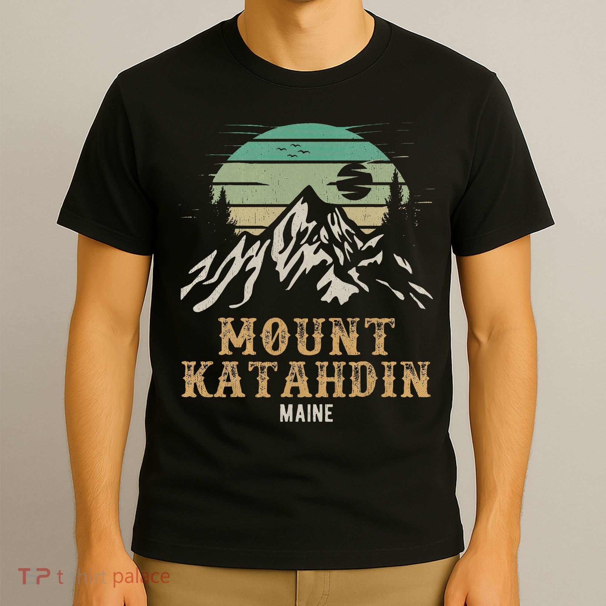 Mount Katahdin National Park Merchandise Hiking Mt Katahdin T-Shirt