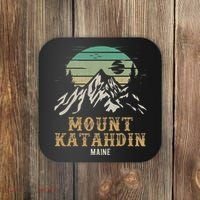 Mount Katahdin National Park Merchandise Hiking Mt Katahdin Coaster thumb 0
