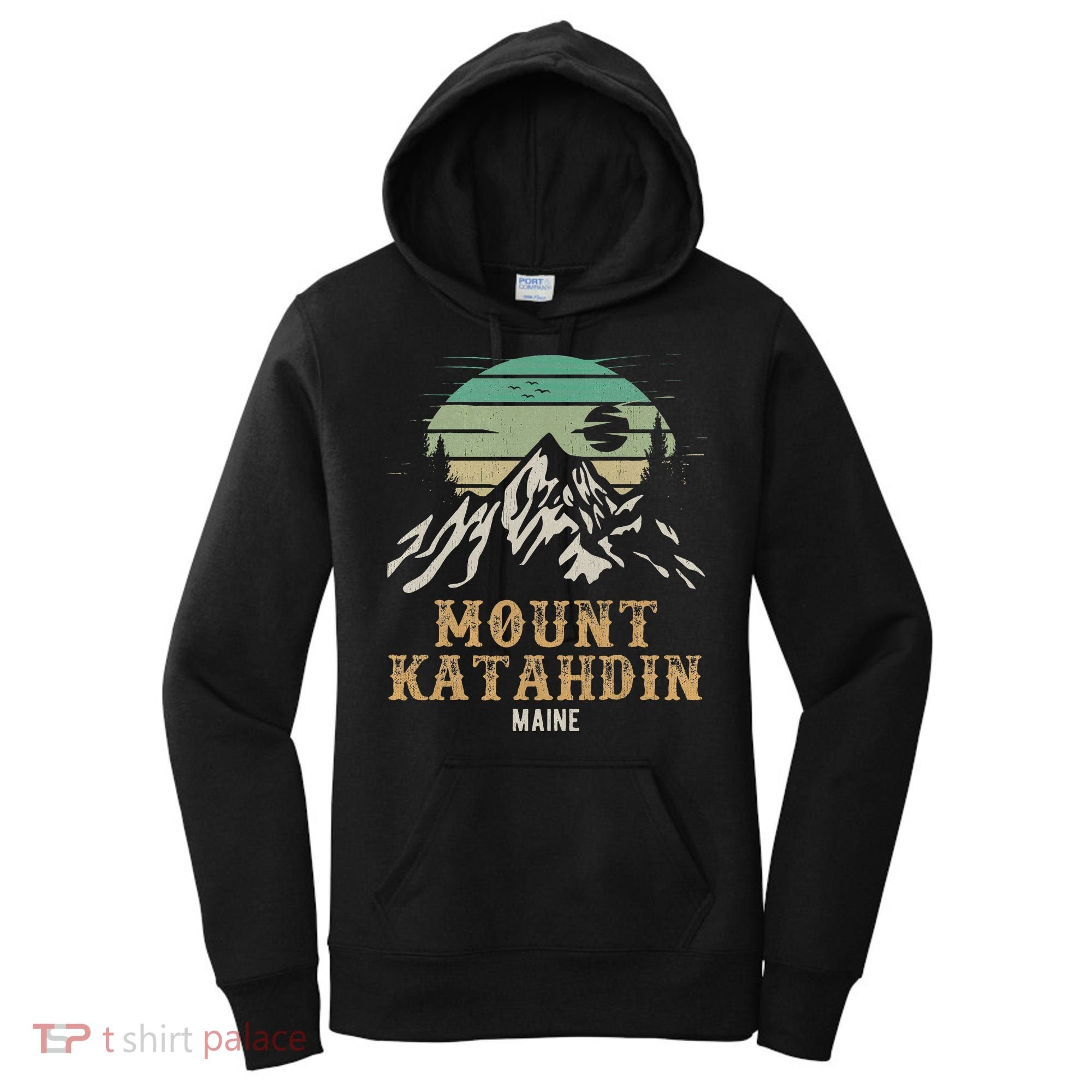 Mount Katahdin National Park Merchandise Hiking Mt Katahdin Women's Hoodie