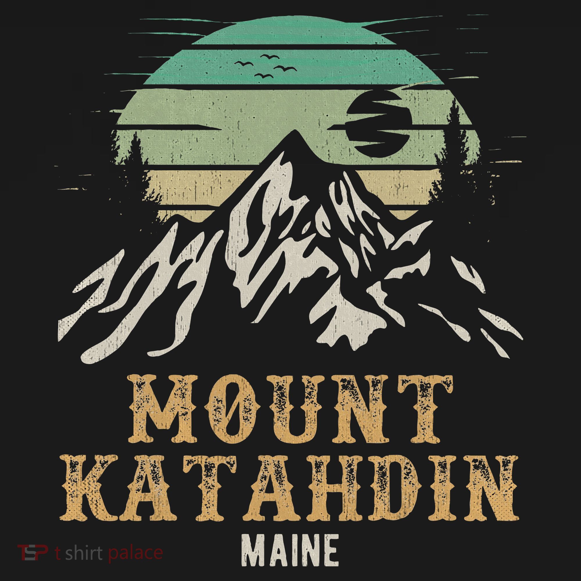 Mount Katahdin National Park Merchandise Hiking Mt Katahdin Mousepad
