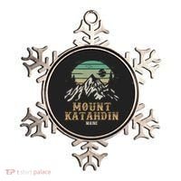 Mount Katahdin National Park Merchandise Hiking Mt Katahdin Ornament thumb 0