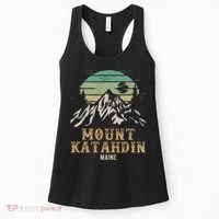 Mount Katahdin National Park Merchandise Hiking Mt Katahdin Women's Tank Top thumb 0