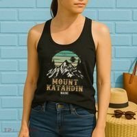 Mount Katahdin National Park Merchandise Hiking Mt Katahdin Women's Tank Top thumb 2
