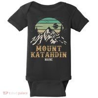 Mount Katahdin National Park Merchandise Hiking Mt Katahdin Baby Bodysuit thumb 0