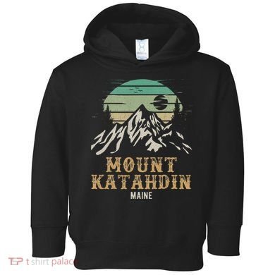 Mount Katahdin National Park Merchandise Hiking Mt Katahdin Toddler Hoodie