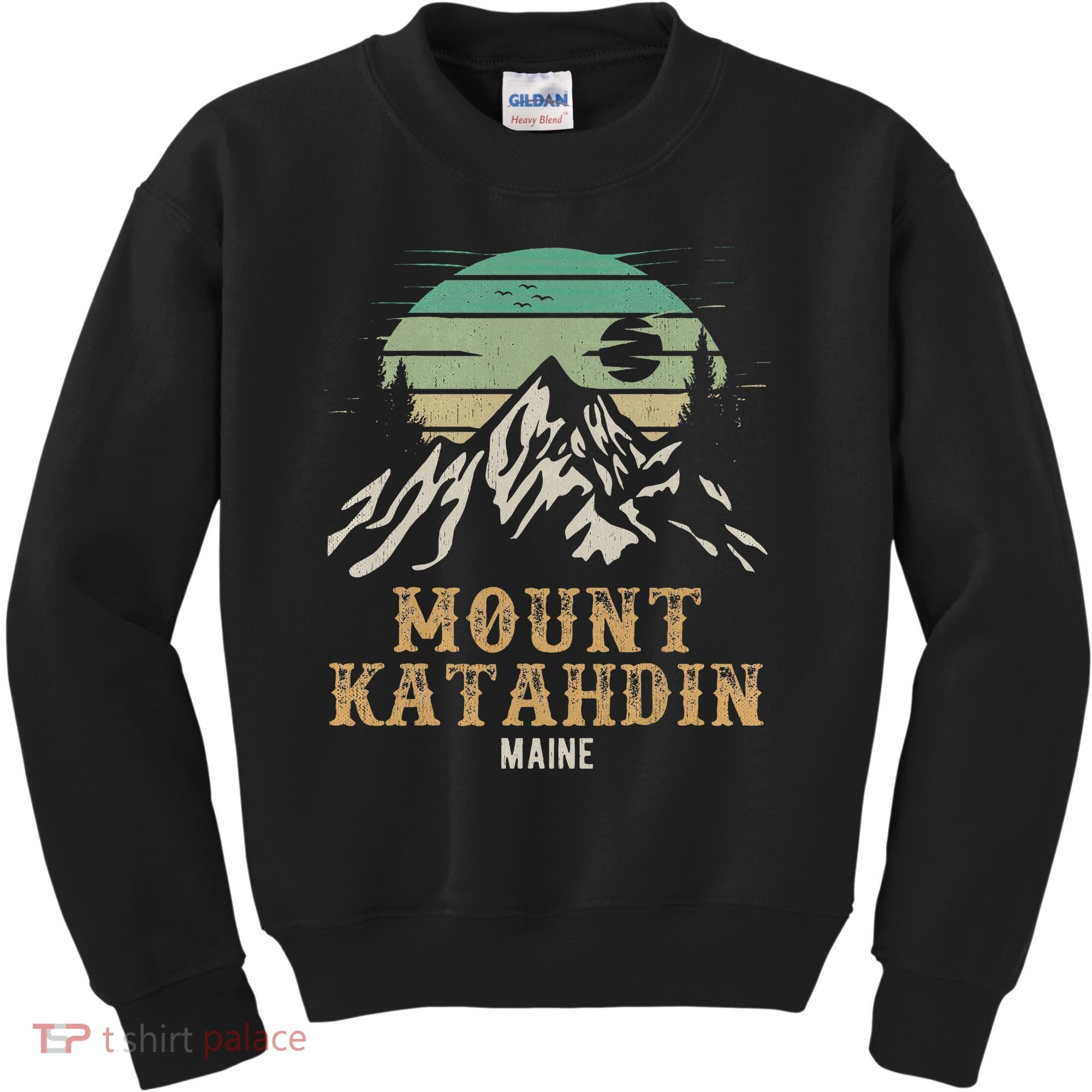Mount Katahdin National Park Merchandise Hiking Mt Katahdin Kids Sweatshirt