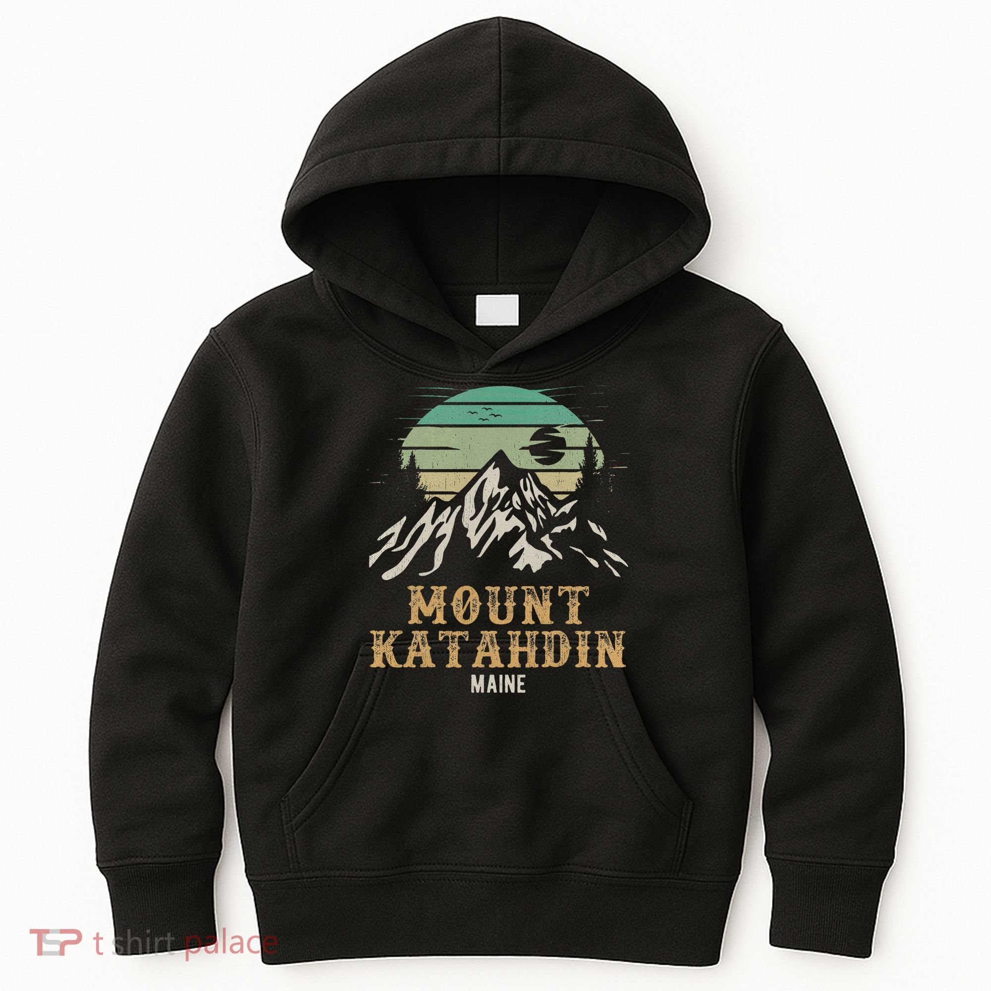 Mount Katahdin National Park Merchandise Hiking Mt Katahdin Kids Hoodie