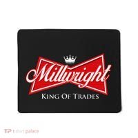 Millwright King Of Trades Metal Worker Machine Operator Mousepad thumb 0