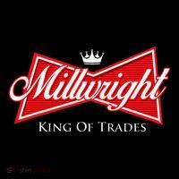 Millwright King Of Trades Metal Worker Machine Operator Mousepad thumb 1