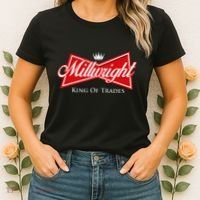 Millwright King Of Trades Metal Worker Machine Operator Women's T-Shirt thumb 2