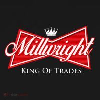 Millwright King Of Trades Metal Worker Machine Operator Kids Hoodie thumb 5