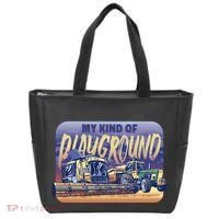 My Kind Of Playground Tractor Farm Tote Bag thumb 0