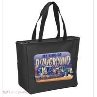 My Kind Of Playground Tractor Farm Tote Bag thumb 2