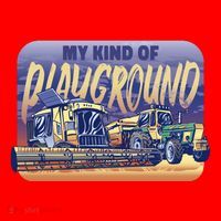 My Kind Of Playground Tractor Farm Santa Hat thumb 1