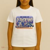 My Kind Of Playground Tractor Farm T-Shirt thumb 4