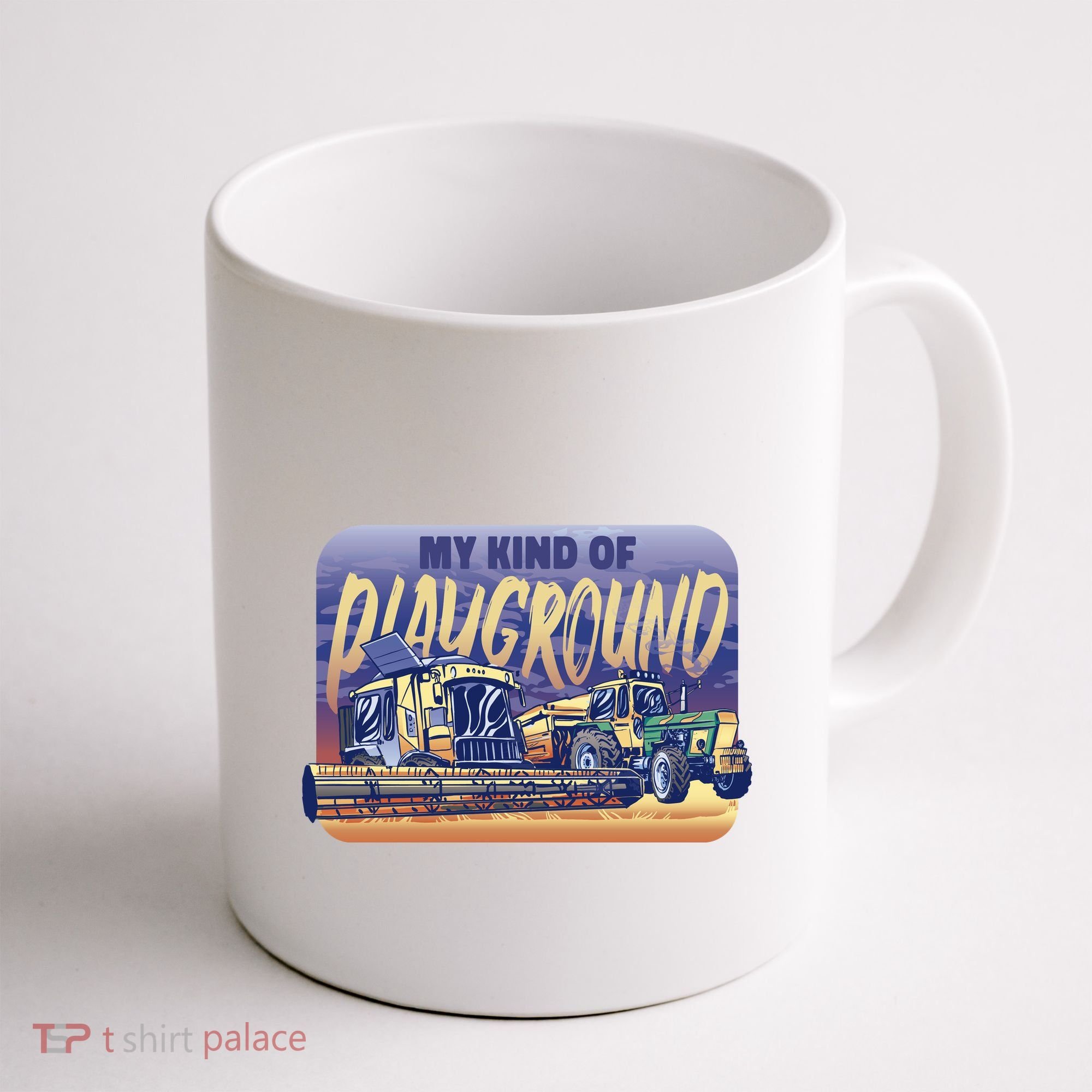 My Kind Of Playground Tractor Farm Coffee Mug