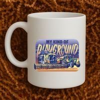 My Kind Of Playground Tractor Farm Coffee Mug thumb 2