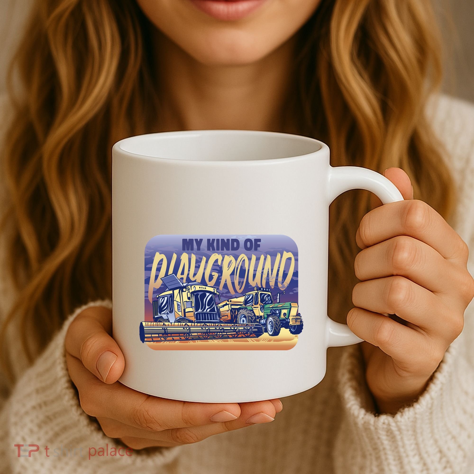 My Kind Of Playground Tractor Farm Coffee Mug