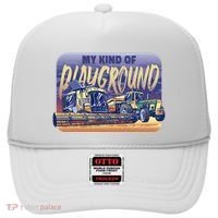 My Kind Of Playground Tractor Farm Hat thumb 0