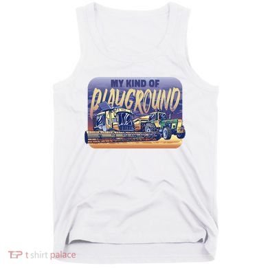 My Kind Of Playground Tractor Farm Tank Top