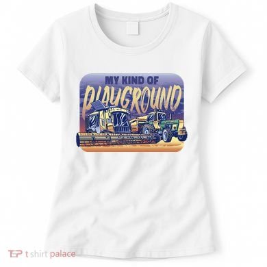 My Kind Of Playground Tractor Farm Women's T-Shirt