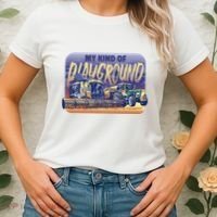 My Kind Of Playground Tractor Farm Women's T-Shirt thumb 2