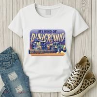 My Kind Of Playground Tractor Farm Women's T-Shirt thumb 3