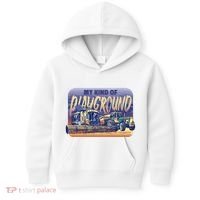 My Kind Of Playground Tractor Farm Kids Hoodie thumb 0
