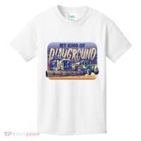 My Kind Of Playground Tractor Farm Kids T-Shirt thumb 0