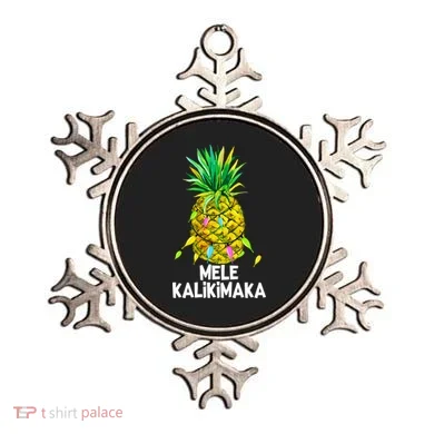 Mele Kalikimaka Pineapple Christmas Lights Ornament