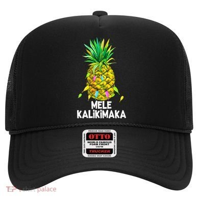 Mele Kalikimaka Pineapple Christmas Lights Hat